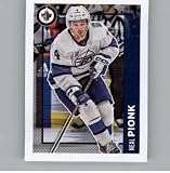 2023-24 Topps NHL Stickers #539 Neal Pionk Winnipeg Jets Officially Licensed Hockey Sticker Card (paper thin, smaller than regular card)