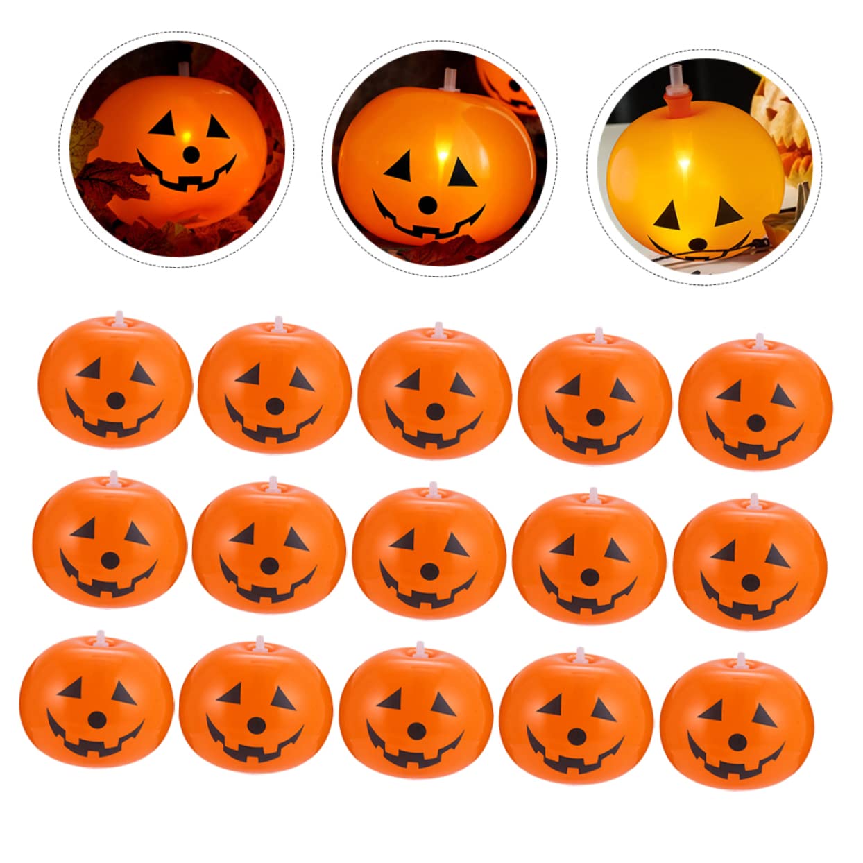 Amazon.co.jp: TOYANDONA 20個 かぼちゃ風船 熱気球 ハロウィーンの 