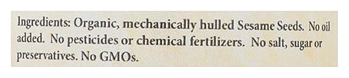 Miniatura 3 de LIVING TREE COMMUNITY FOODS Tahini crudo orgánico, 16 onzas