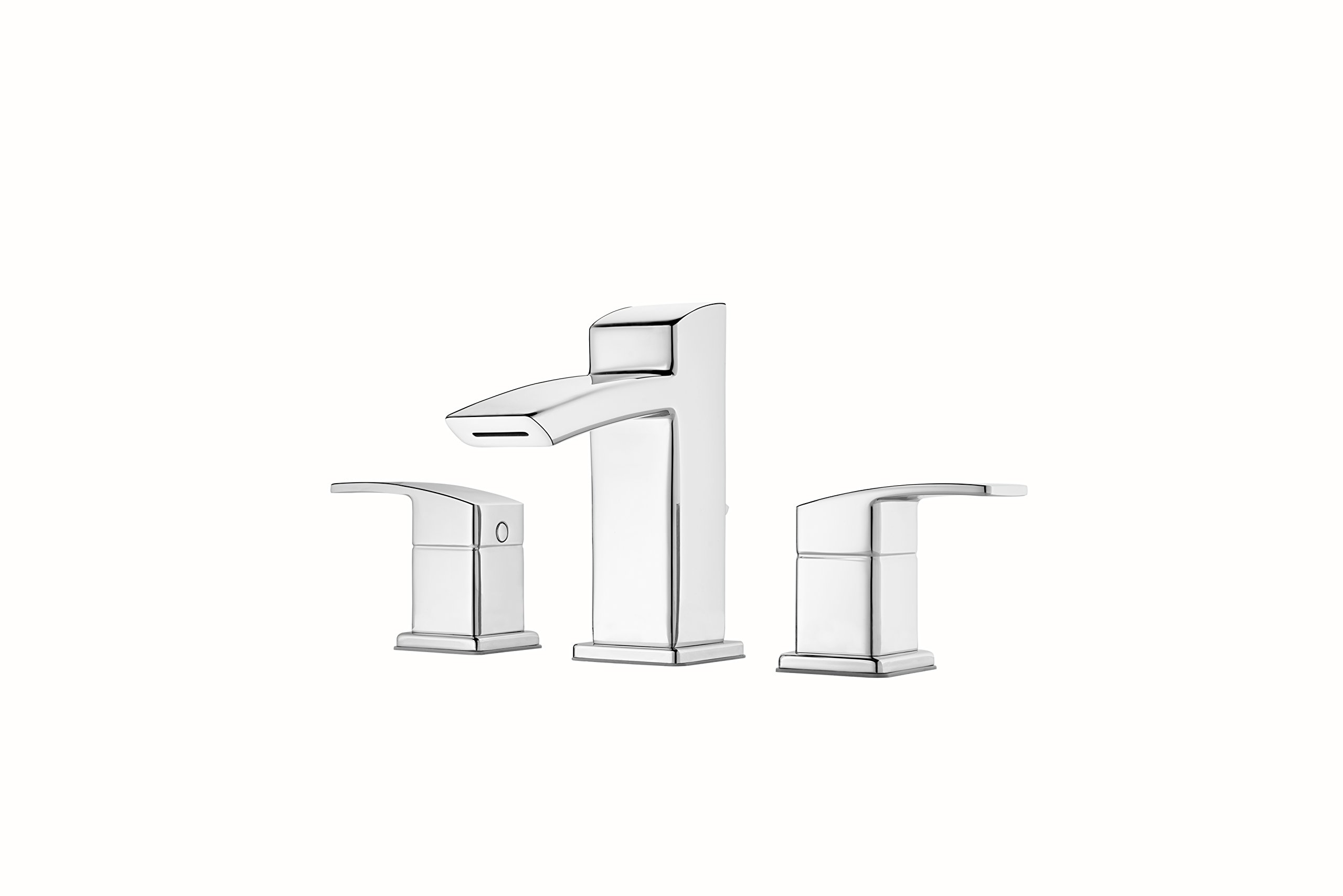 Pfister LG49DF2C LG49-DF2C Kenzo 2 Kollu 20,32 cm Geniş Banyo Bataryası, Cilalı Krom, 3 Delikli
