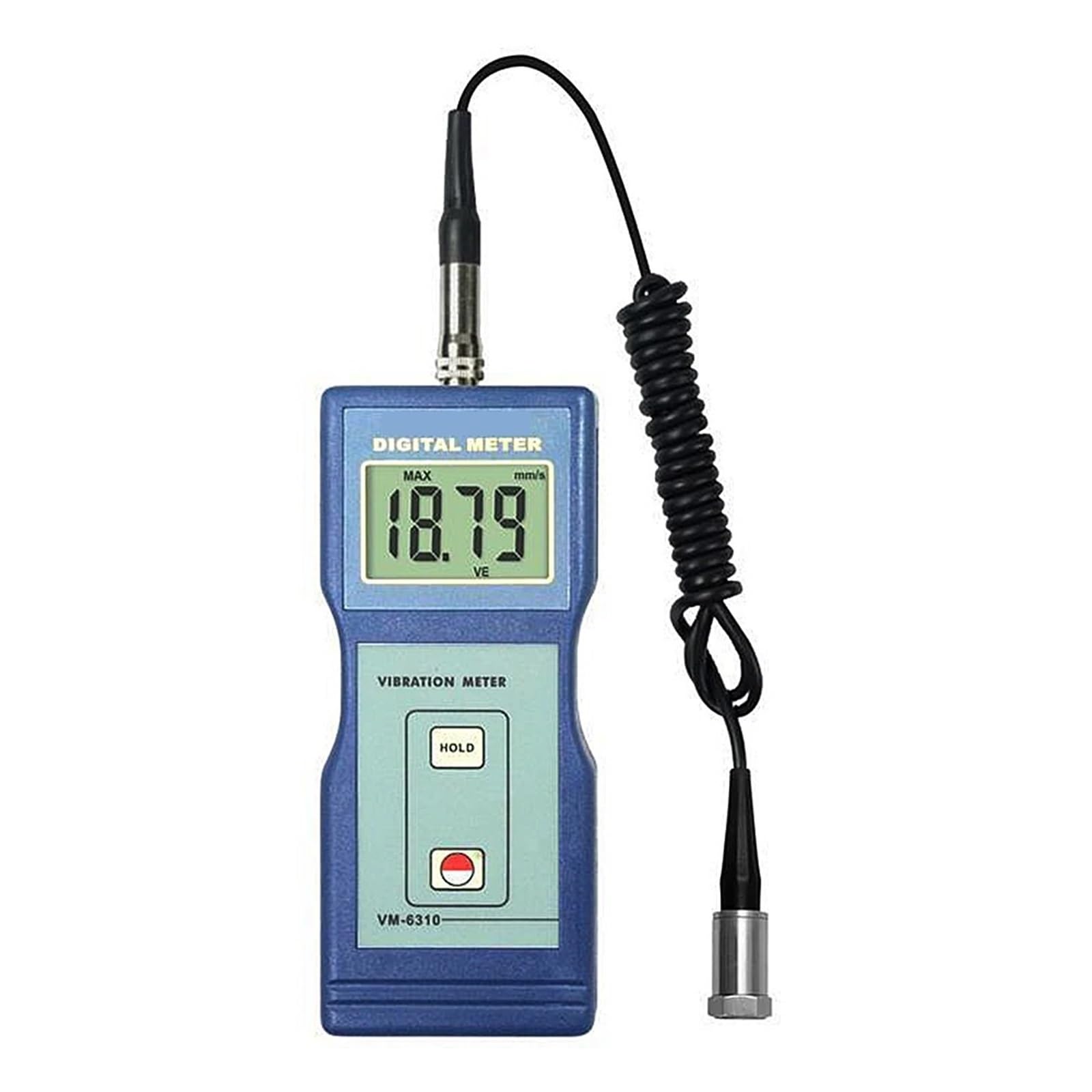 Portable Vibrometer VM-6310 Mechanical Motor Speed 0.01mm/s~ 200mm /s High-Precision Digital Vibration Measuring Instrument