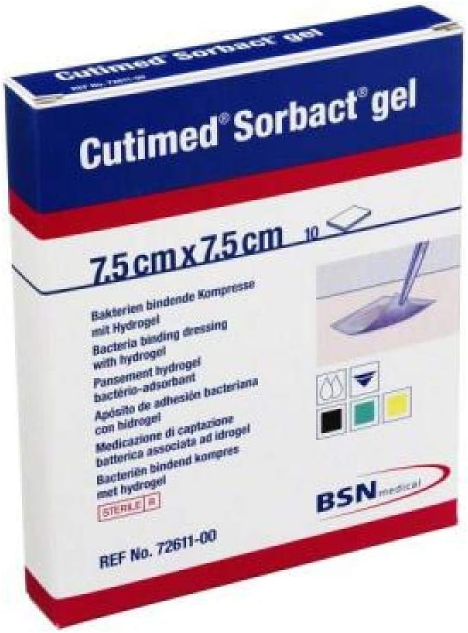 Cutimed Siltec Sorbact 3x3. Sold by The Each