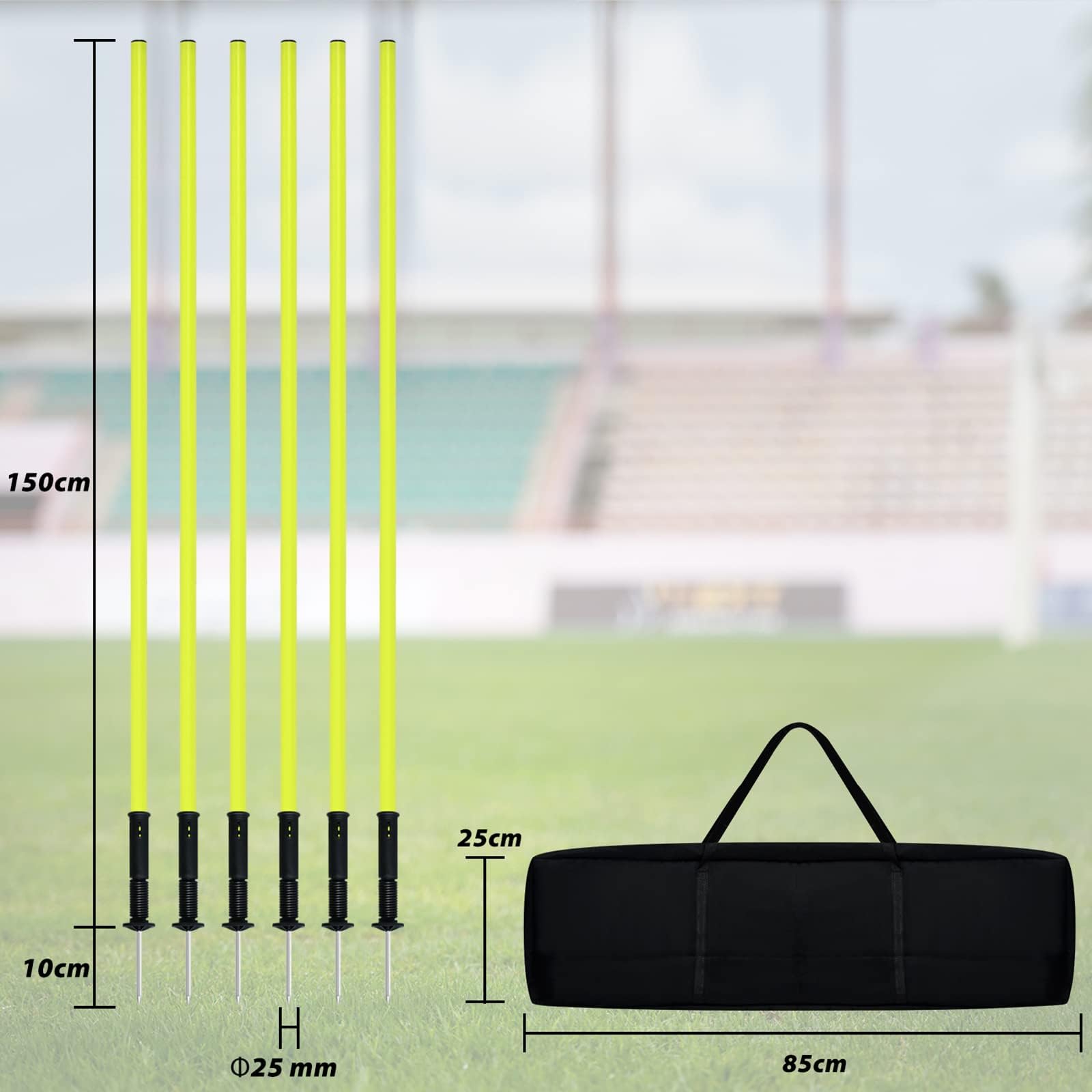 Kit d'entraînement d'agilité de football
