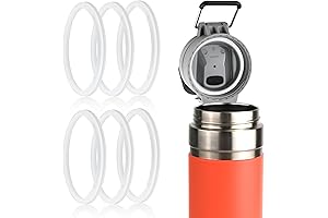 6pcs Water Bottle Gasket, Clear Water Bottle Gasket Replacement