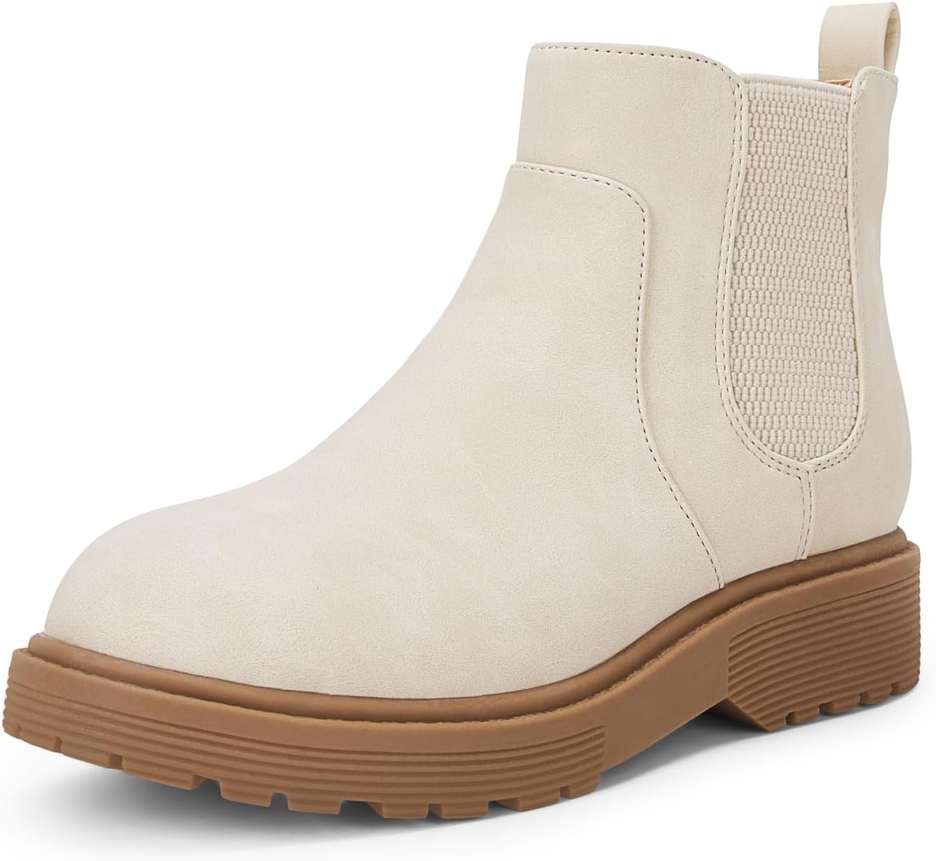 Coutgo Girls Chelsea Boots - Slip On Comfort