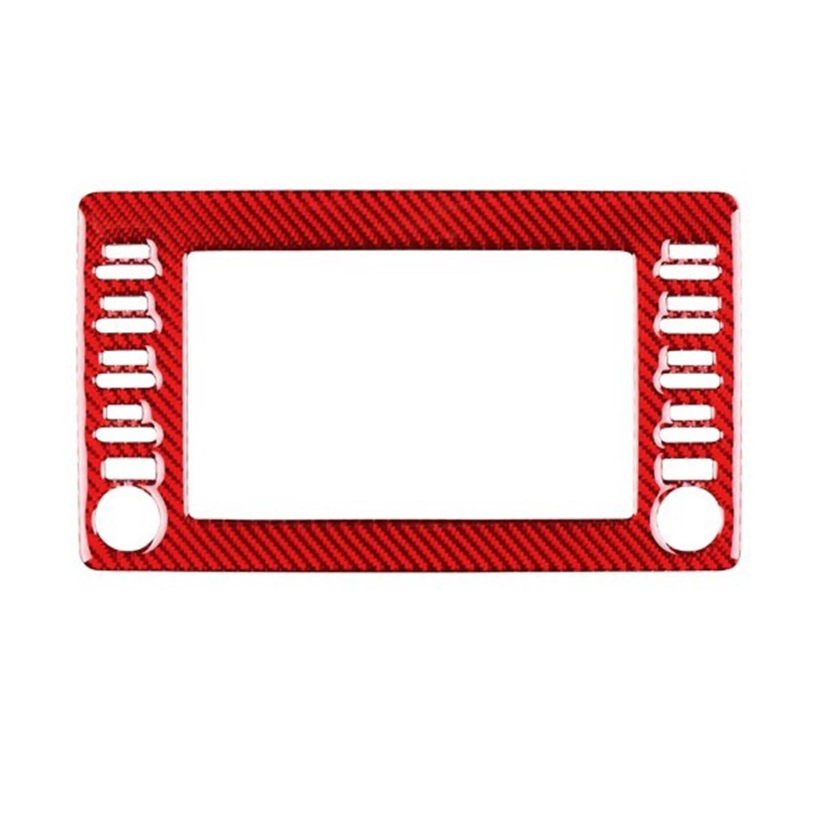 for Toyota for Camry 2018 2019 2020 2021 2022 LHD RHD Car Central Control Navigation Interior Accessories Car Interior Mouldings(Type B Red Carbon)