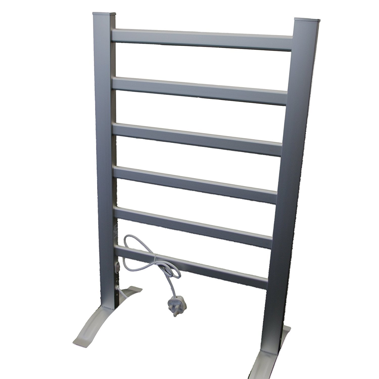 garden mile® Aluminum Electric Heated Towel Rail Portable Towel Warmer