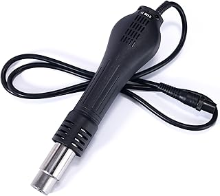 YIHUA R118B Replacement Hot Air Gun Handpiece/Handle for YIHUA 938BD+ II & 862BD+ & 853D 2A USB & 995D+ EVO & 1000B Station