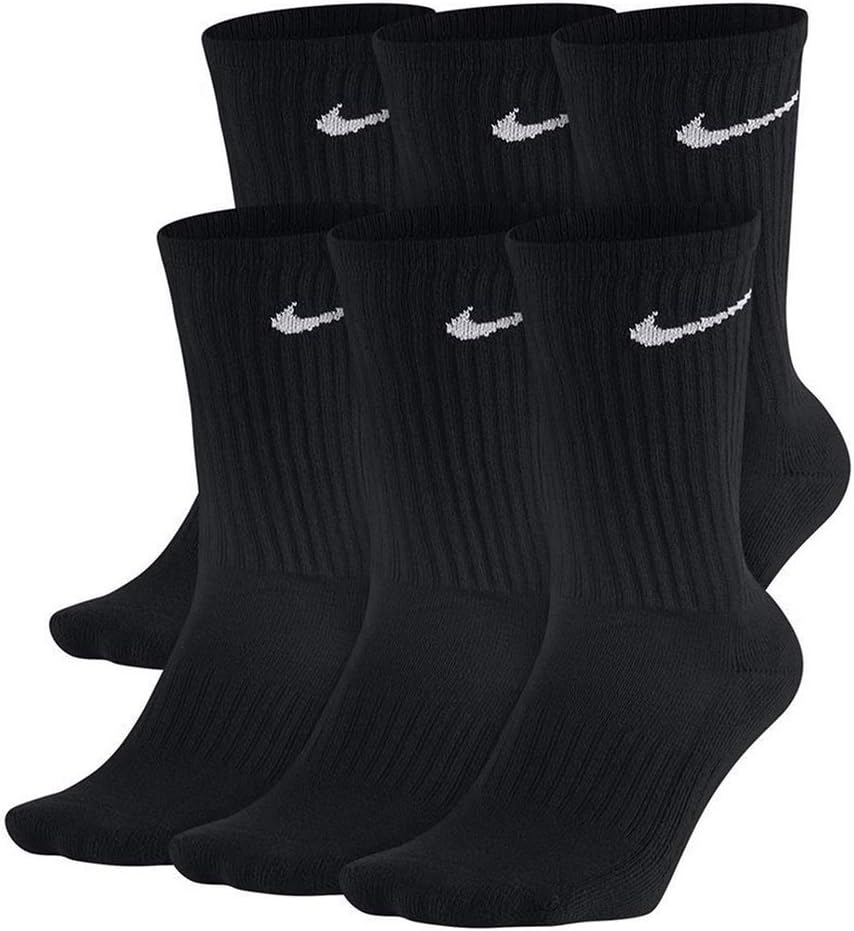 NIKE Performance Cushion Crew Socks with Bag (6 Pairs)