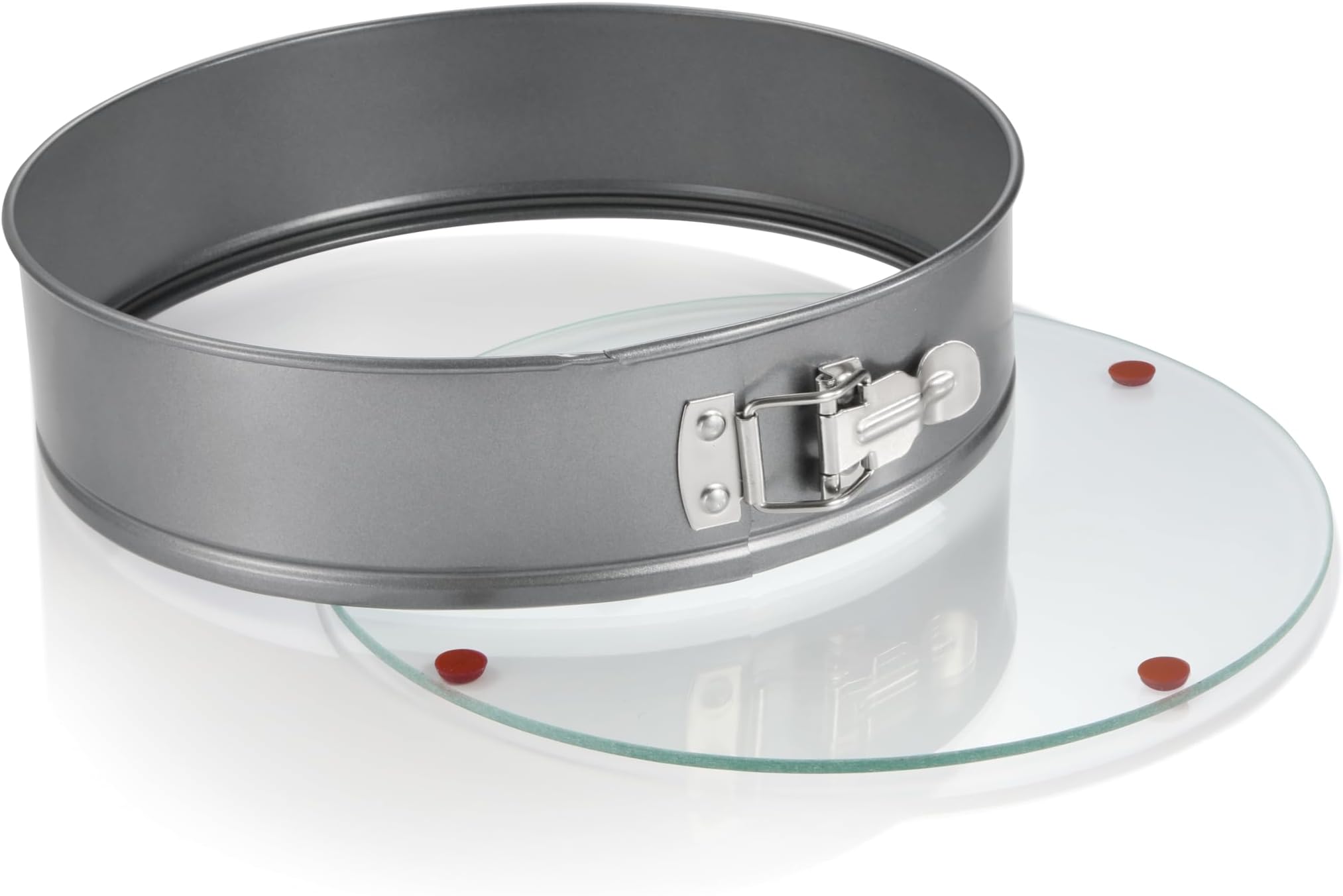 Tescoma Delicia opening cake tin ø 28 cm, with glass bottom, metal