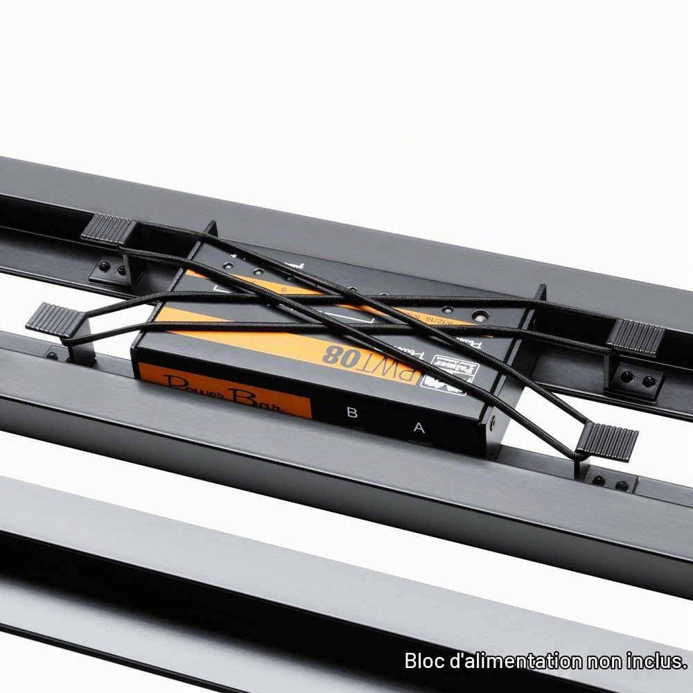 Palmer PEDALBAY® 80 - Pedalboard variable avec housse de transport matelassée 80 cm