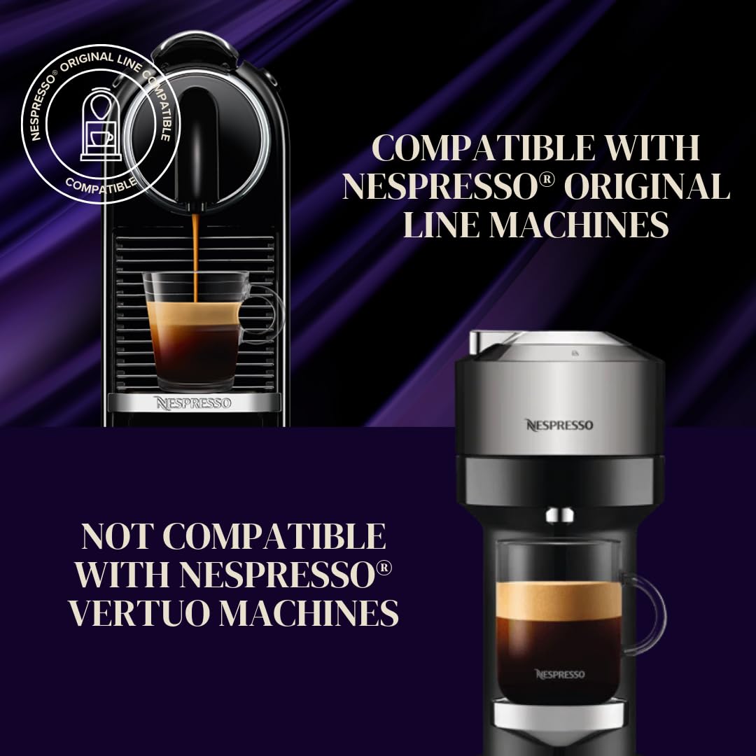 La Natura Lifestyle Pudełko na smak, 80 kapsułek do kawy i herbaty, kompatybilne z ekspresami do kawy Nespresso³, jagodami, karmelowym miodem, irlandzką kawą, pianką, orzechami laskowymi, wanilią