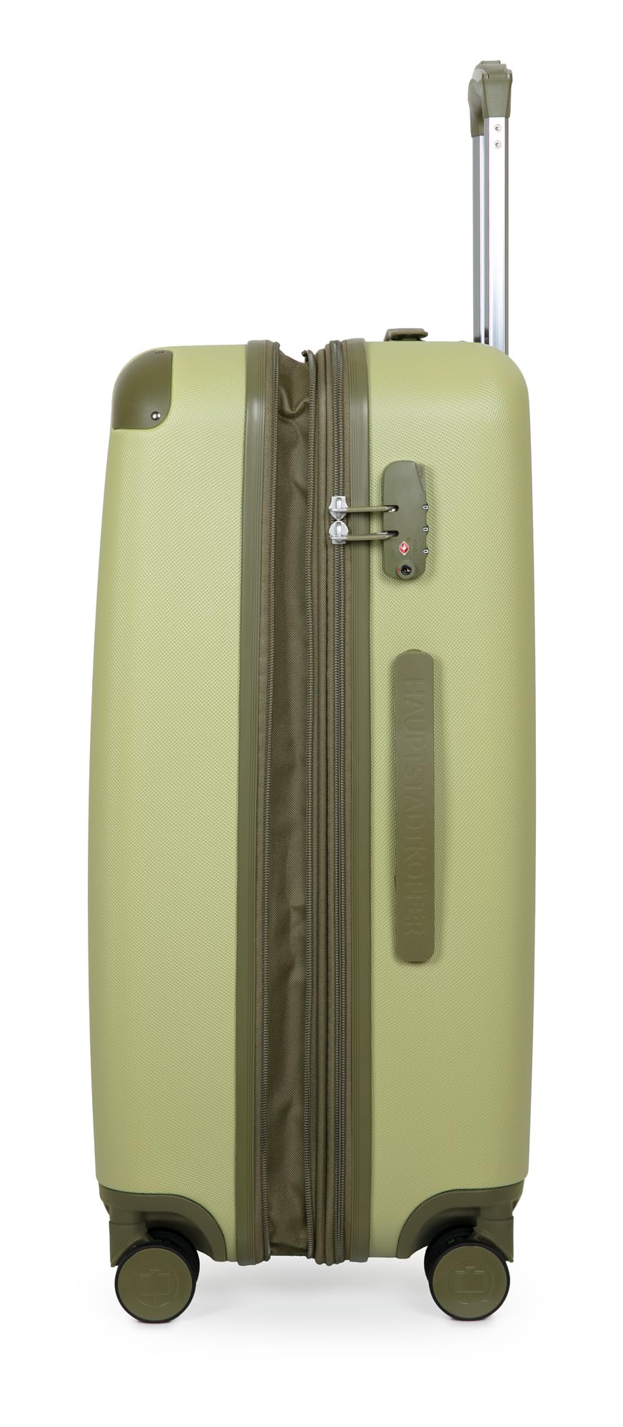 HAUPTSTADTKOFFER - Spree - Maleta rígida, Trolley expandible, Equipaje de Viaje, 4 Ruedas Dobles, TSA, 65 cm, 74 litros, Champán — view 40