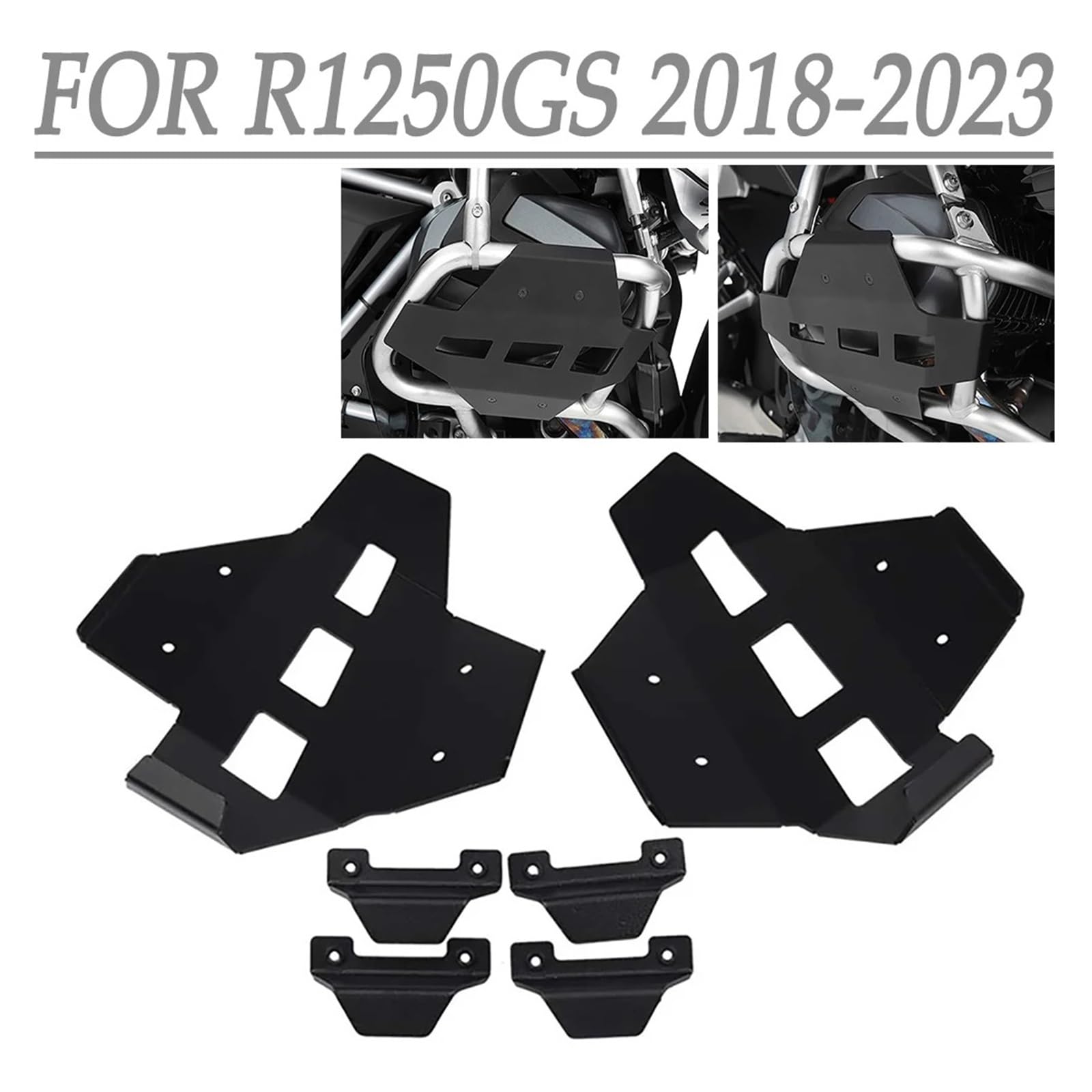 2023 R1250GS Cylinder Head Guards Protector Cover Compatible With R 1250 GS R1250 GS Adventure ADV Engine Guard 2022 2021 2020 2019 2018