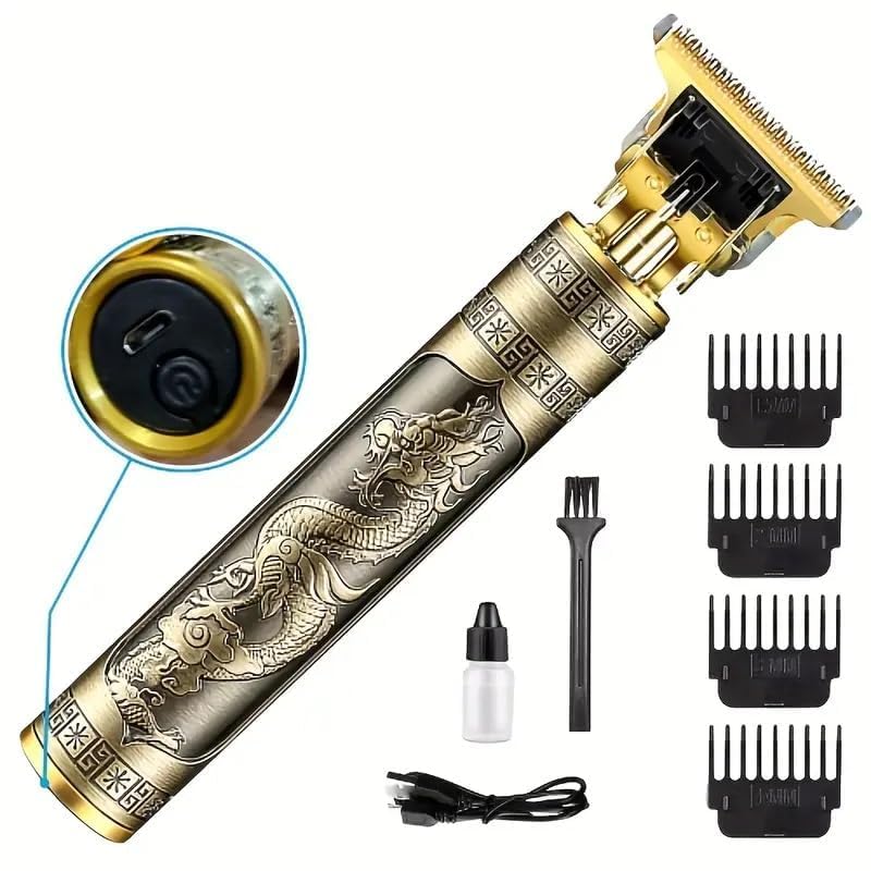SHREEJA ENTERPRISE Vintage Professional Hair Trimmer Golden Metal Body...