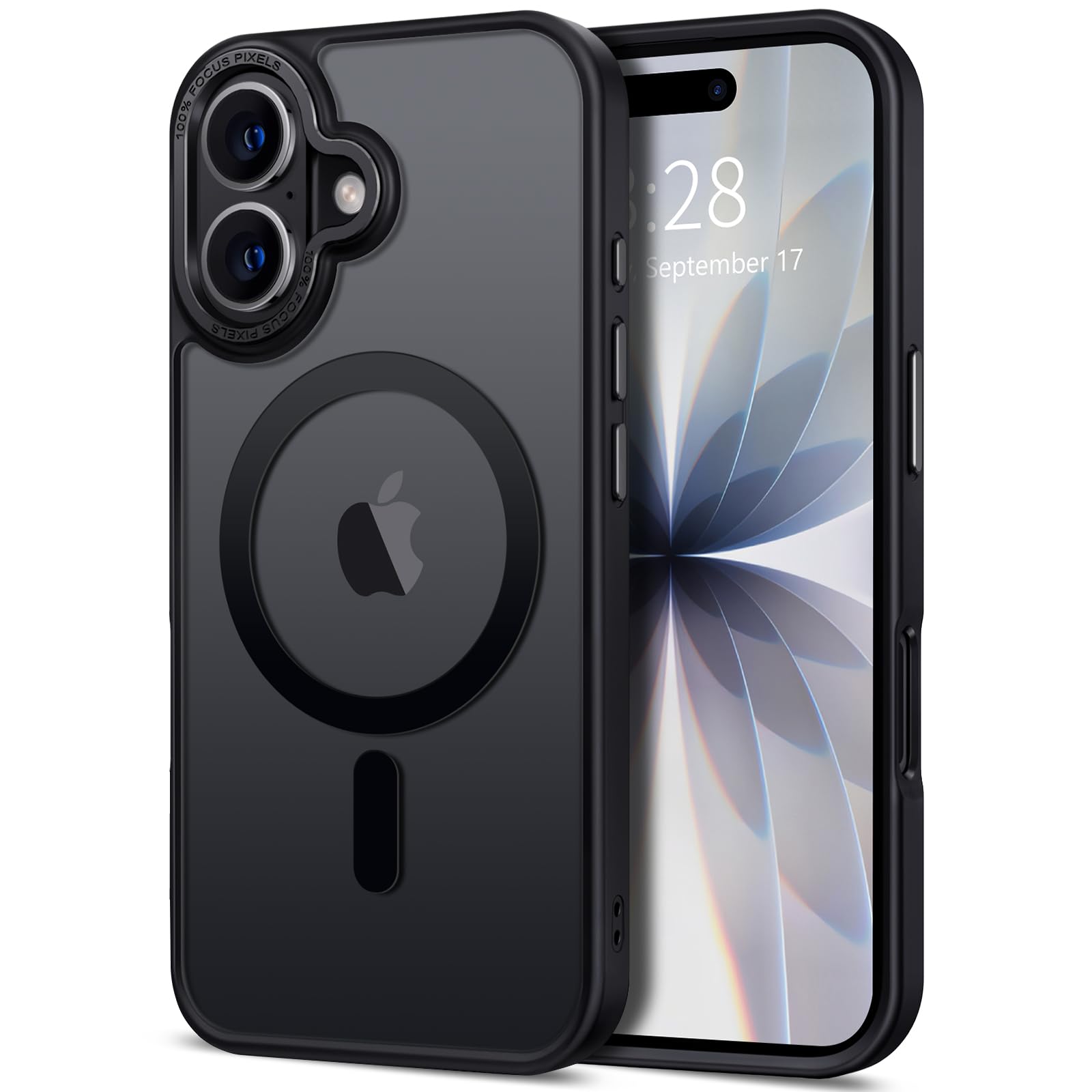 Hython Case for iPhone 17 Case Magnetic Translucent Matte Phone Cases 6 3 Compatible with MagSafe Thin Slim