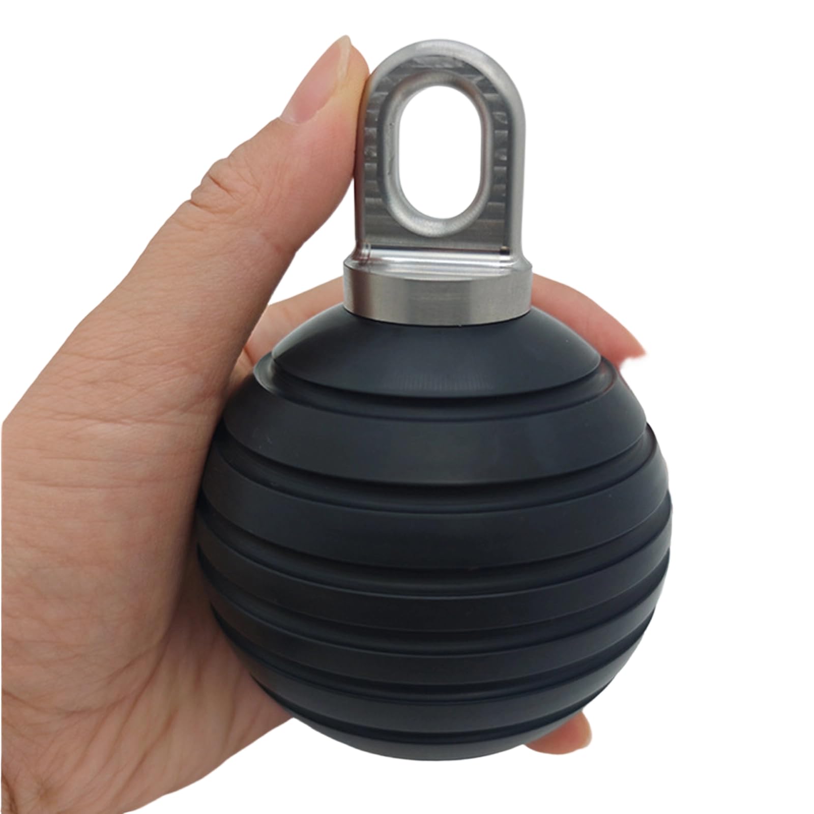 Dispositivo de fortalecimiento de bola de resistencia, ideal para entrenamiento en la oficina, en casa o de viaje, para mejorar la rutina diaria de ejercicio, ejercitador de mano