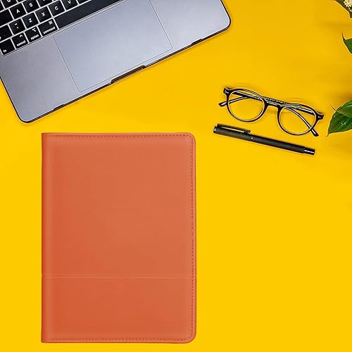 Miniatura 9 de Carpeta para portafolio o cartera, mini carpeta de 5 x 8 pulgadas, bloc de escritura legal, carpeta organizadora de documentos A5 para hombres y