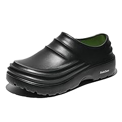 Unisex Black Chef Shoes Mens Womens Lightweight Non-Slip Work Shoes for Kitchens