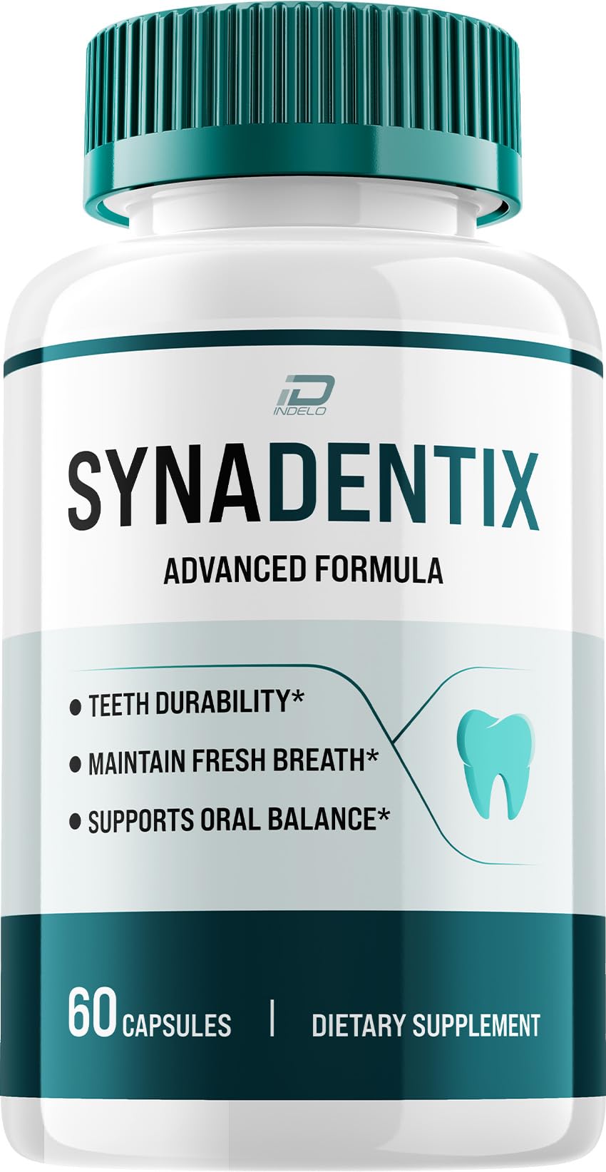 Synadentix Dental Support Capsules Syna Dentix Supplement with Oral Formula Dental Health Reviews 1 Pack - 60 Capsules