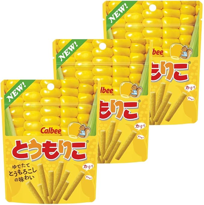 Amazon | カルビー とうもりこ 35G ×3袋 | カルビー | スナック菓子 通販