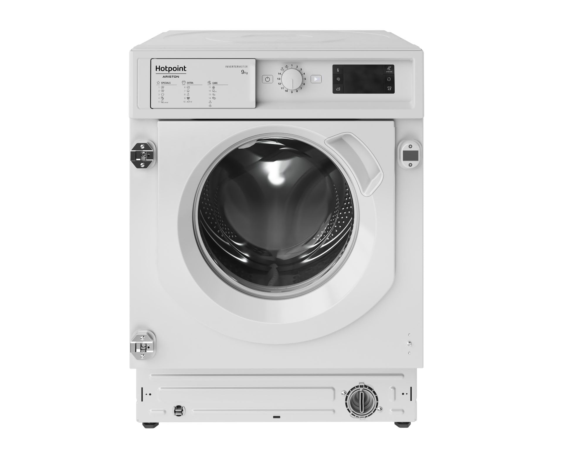 BIWMHG91485EU - Lavatrice da 9 kg, 1400 giri, Installazione Incasso, Inverter, Classe energetica B