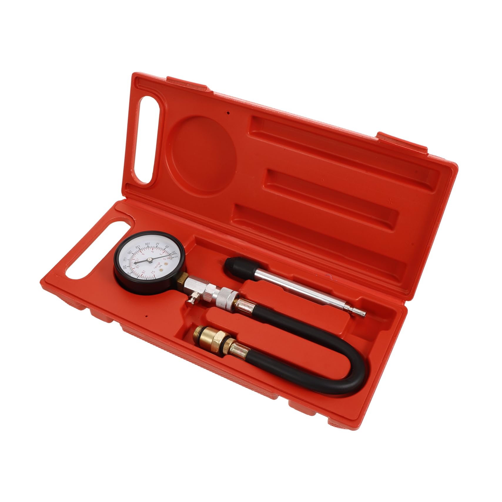 FUNOMOCYA Cylinder Pressure Tester Kit Engine Compression Gauges Automotive Engine Compression Test Kit Mechanic Tool