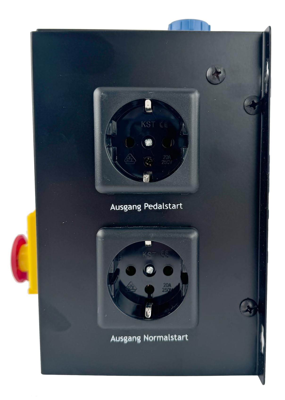 WELDINGER Frequenzumrichter FQ-1500 mit Not Aus Fußpedal für Motoren bis 1500 W