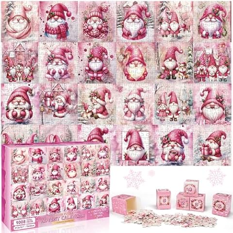 Advent Calendar 2024 - 1008 Piece Jigsaw Puzzles Cover