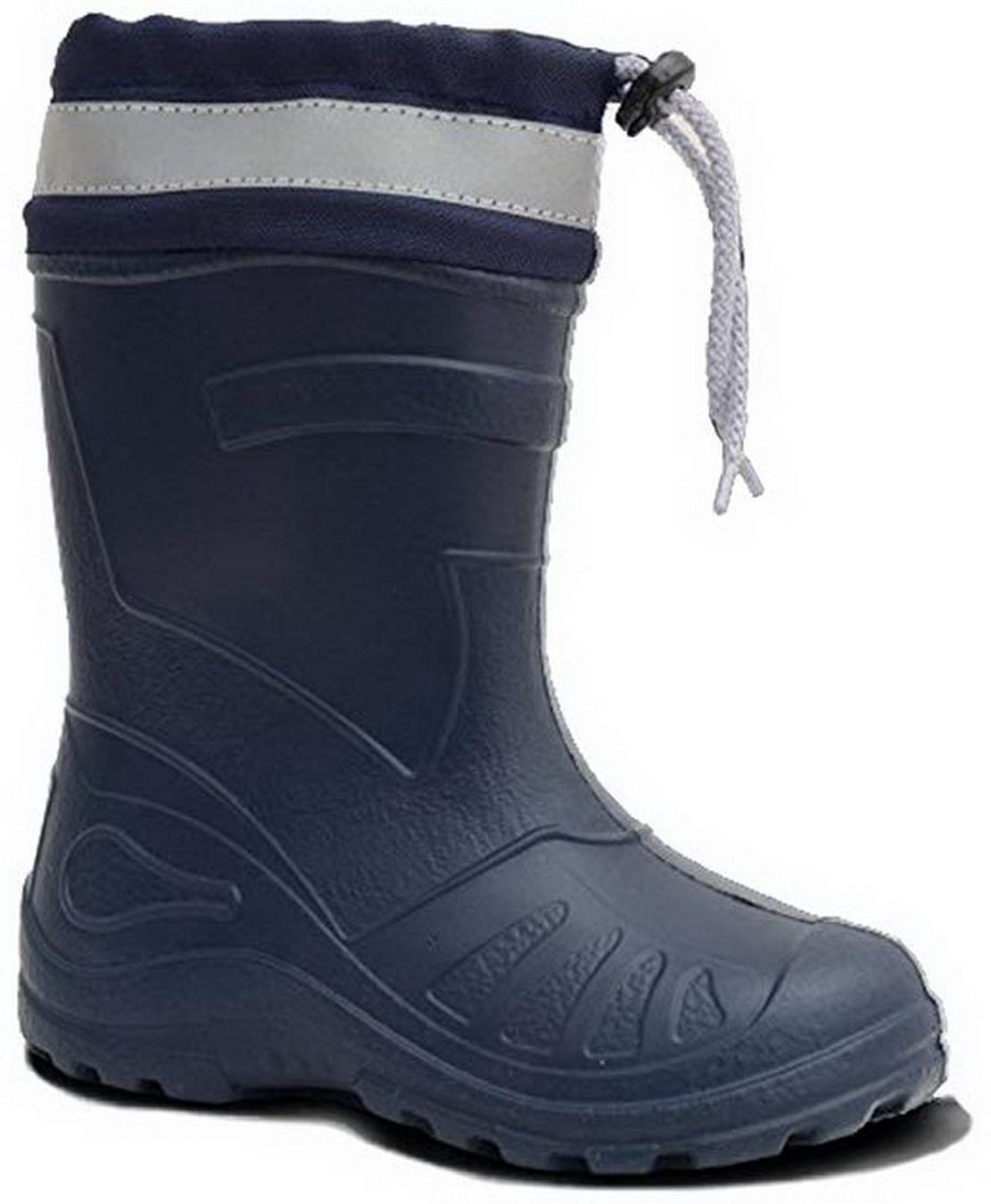 Ultra Light EVA Kids Girls Wellington Boots Rainy Snow Wellies Red Very Warm Liners — view 11