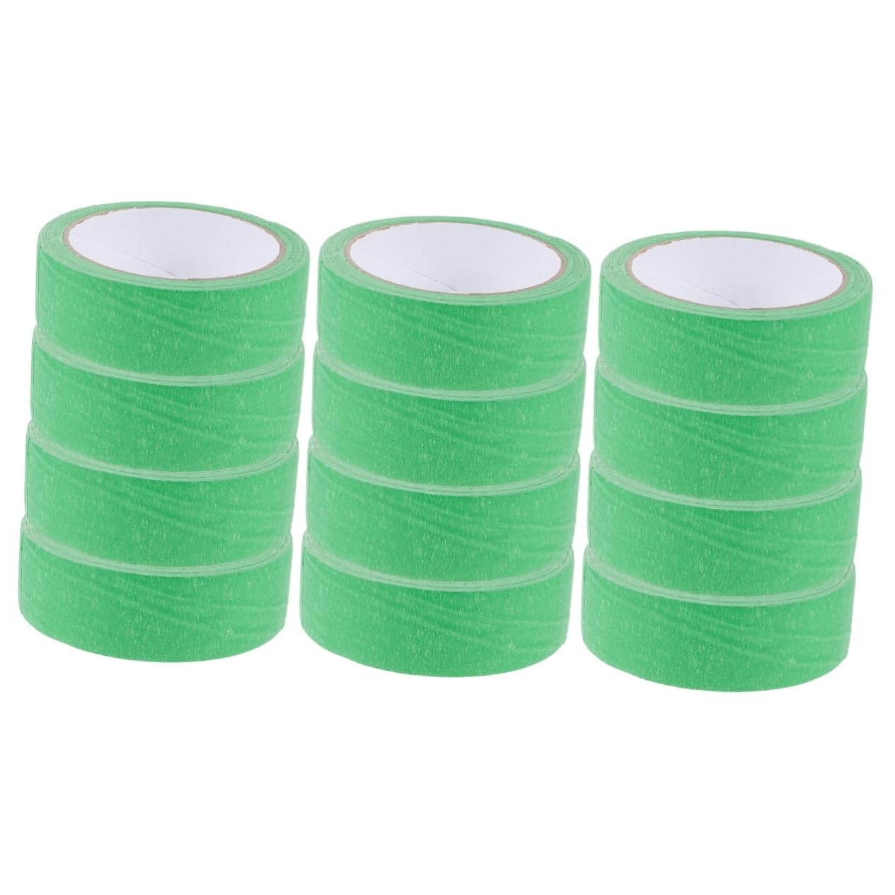 TEHAUX 12rollen Masking Tape Farbige Kreppbänder Abdeckband Für Malerarbeiten Bastelprojekte Klebeband Ohne Rückstände Vielseitig Einsetzbar Für Wände Und Fahrzeuge