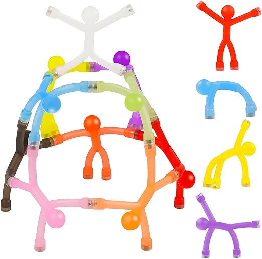 Juguetes magnéticos humanoides 10 piezas imanes decorativos refrigerador goma flexible regalo original papá