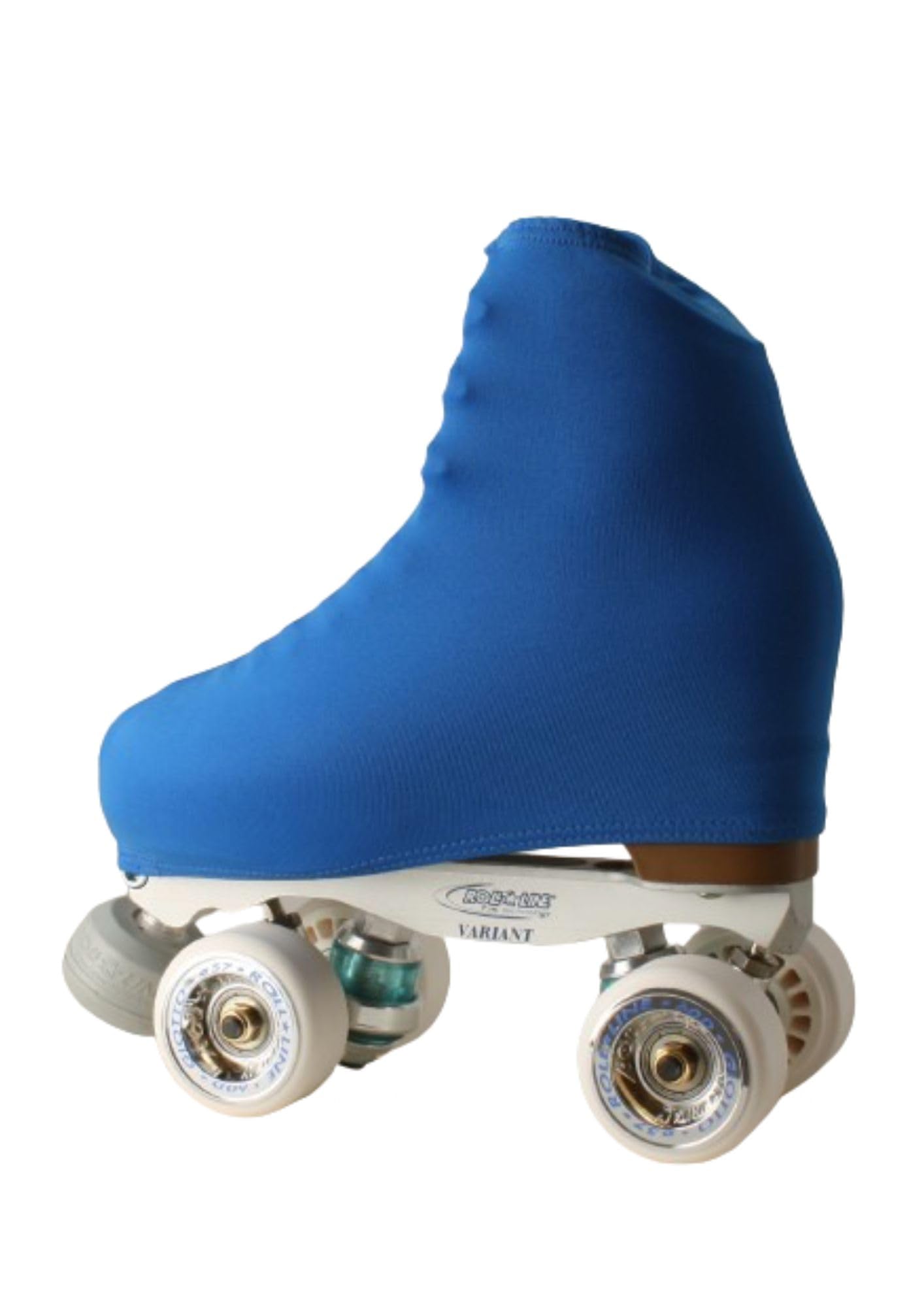 Copripattini Per Pattini In Linea E Da Ghiaccio - In Lycra, Elastici E Resistenti - Taglia 25-37, Colore Argento Lucido - 2 Pezzi - Foto 5