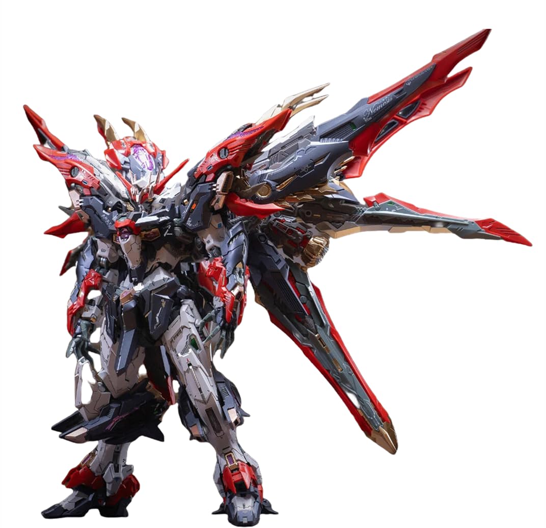 Amazon | 無限维度 1/100 機甲 復讐女神 Nemesis 組立モデル可動 