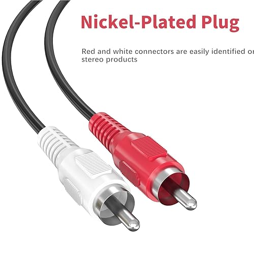 Miniatura 3 de Extensor de audio estéreo RCA a conectores RCA estéreo sobre cable Cat 5e. Plug and Play