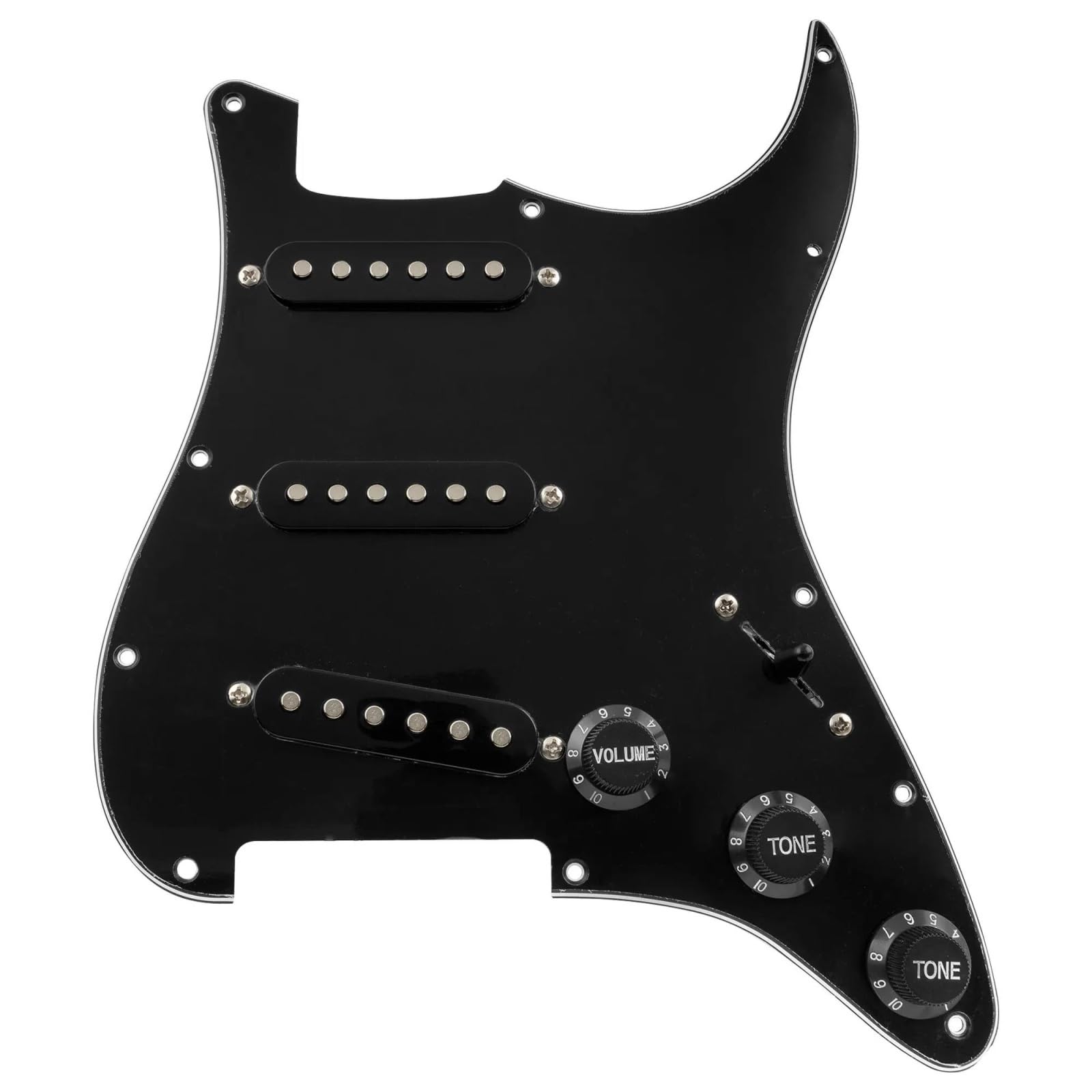 Kit De Pastilla Guitarra Eléctrica Preinstalada Conjunto GolpeadorPrecableado Guitarra Eléctrica