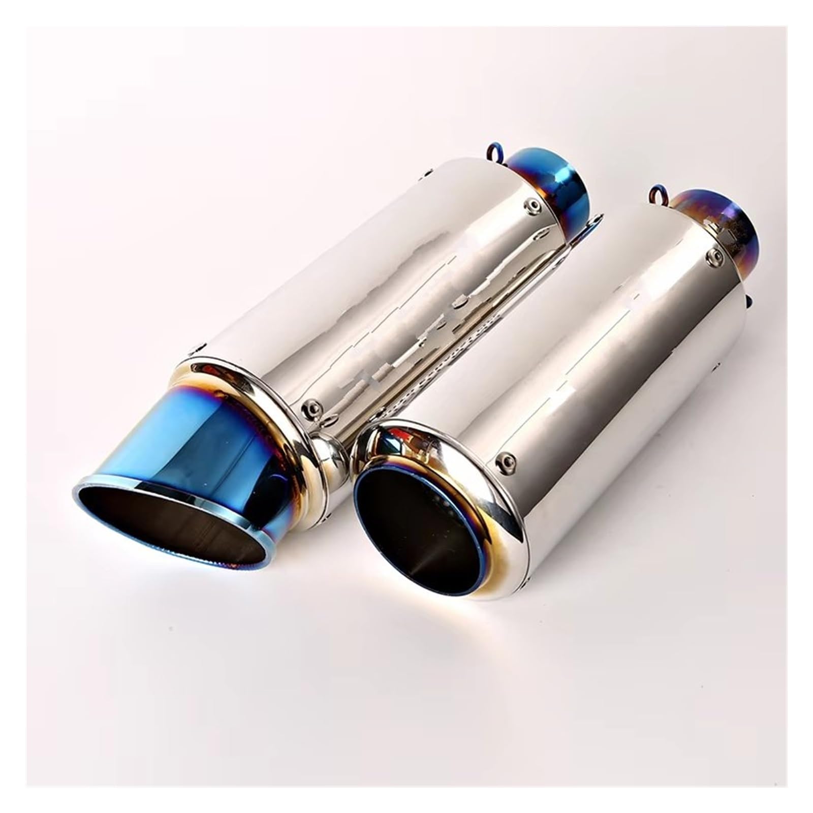 silencioso escape moto Tubo de escape universal 51 mm y 60 mm | Extremidades del tubo del silenciador de Escape de la motocicleta Escape Moto con acero inoxidable DB Killer(A)