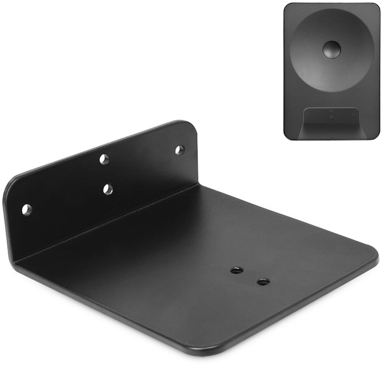 Supporto da parete compatibile con Samsung LS70 LS70, supporto in metallo, accessorio (nero), 1 pezzo