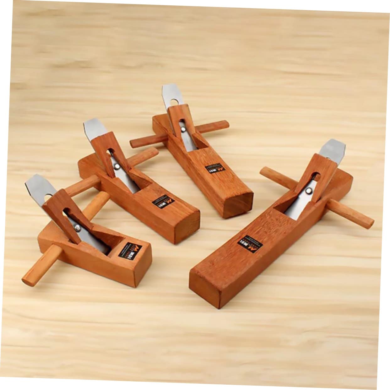 Cepilladora Manual de Madera Acero Resistente y Duradero | Herramienta de Carpintería para Trabajo Artesanal, 1 Pieza, Uso Manual para Procesamiento de Madera