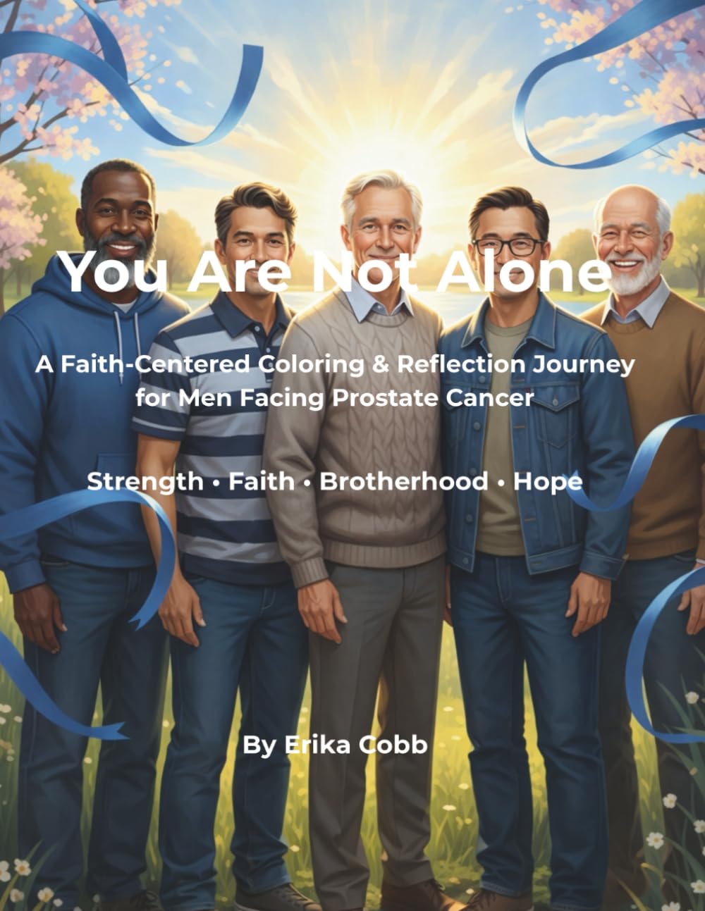 You Are Not Alone: A Coloring Book of Strength, Support, and Hope for Men with Prostate Cancer