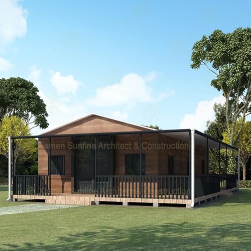 Expandable Prefab Tiny Home – 20/30/40ft Foldable Container House, Portable