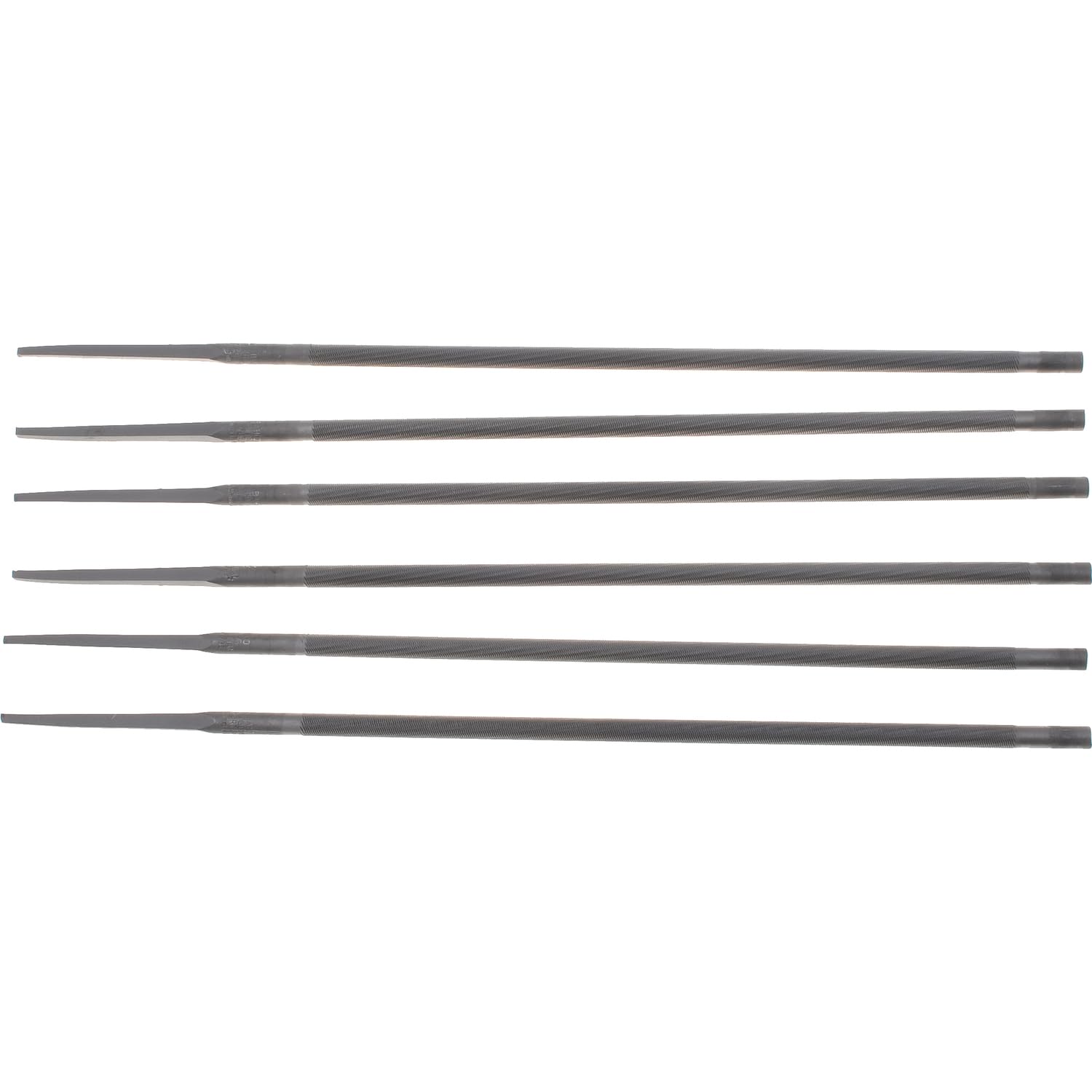 Jardiaffaires Porte Lime + 7 Limes 4mm + 1 Lime Plate chaîne de tronçonneuse Pas 3/8 Mini et 1/4