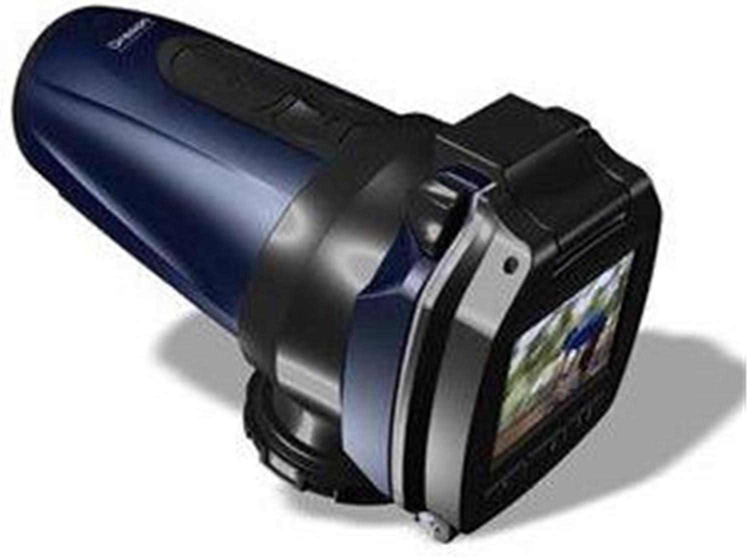 ATC 5K Waterproof Action Cam Flash Memory Video Recorder with 1.5-Inch Color LCD Screen, Still Image and Web Cam Capabilities (Blue)