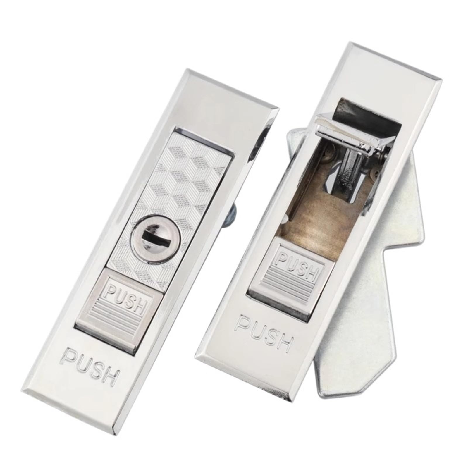 Tjuhgfedcq 2 Ms509-1- Power Distribution Cabinet Lock Press Key Bounce Tongue Fire Hydrant Outdoor Mechanical 1Pcs