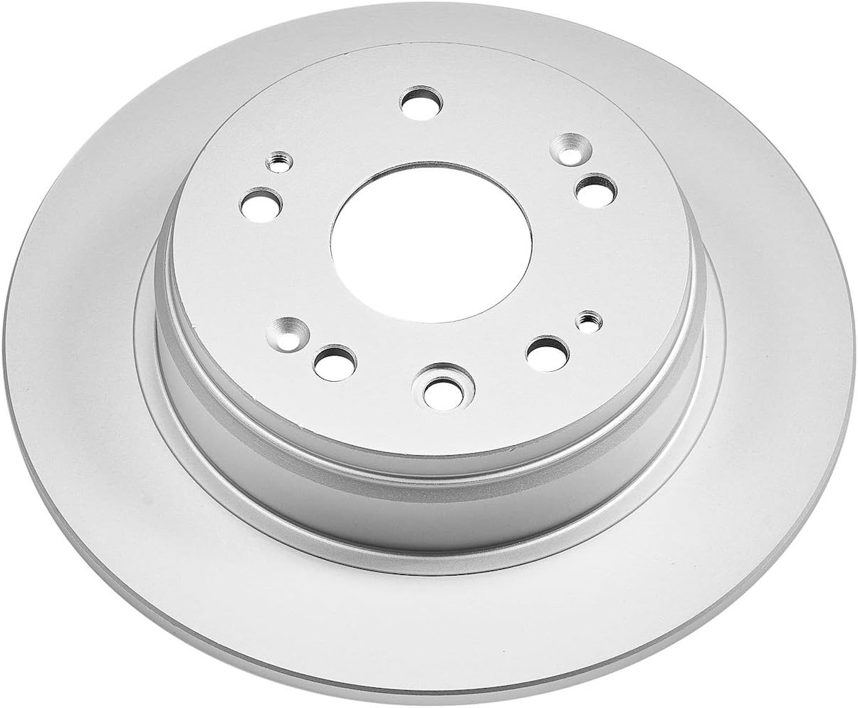 Power Stop JBR963EVC Rear Evolution Geomet Coated Brake Rotor For Honda CR-V 2002-2004 [Model Specific]