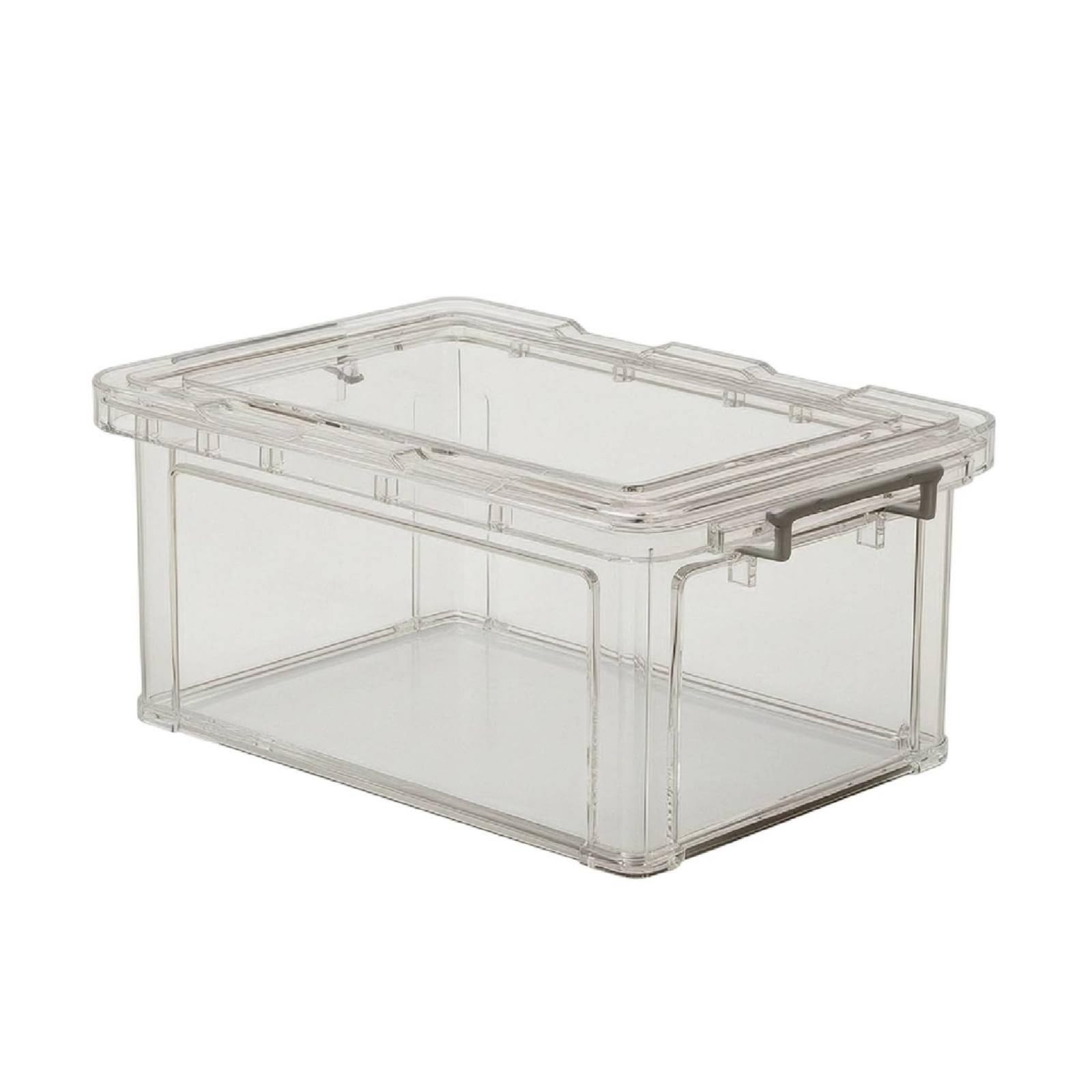 Scatola con Coperchio Pratico, Trasparente, 5XL 66x44x30.5cm