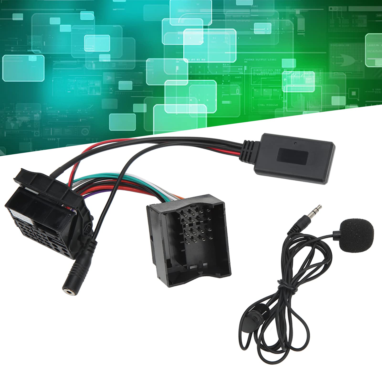DEMULAX Modulo Bluetooth, Adattatore For Cavo 2 RCA Con - 11