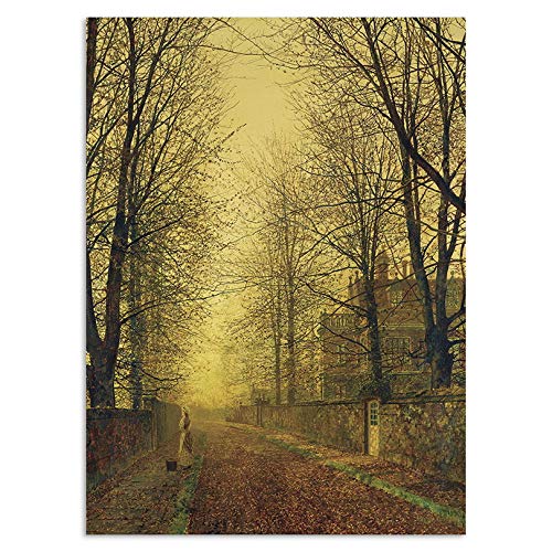 Klassische Abstrakte Landschaft Kunst Ölgemälde Home Decoration Leinwand Kunst Wandbild Poster Rahmenlos Großbritannien John Atkins50X70Cm C1617