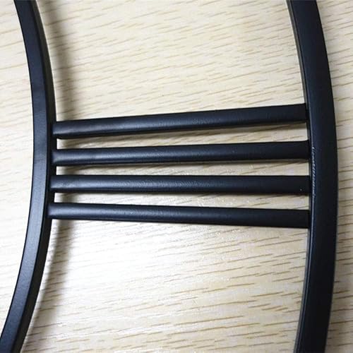 Miniatura 4 de Wall Clock Retro Do The Old European Single Creative Clock Metal Wall Round Wall Clock Mute Industry Shows Wind Speed (60 * 4 * 60 Cm)