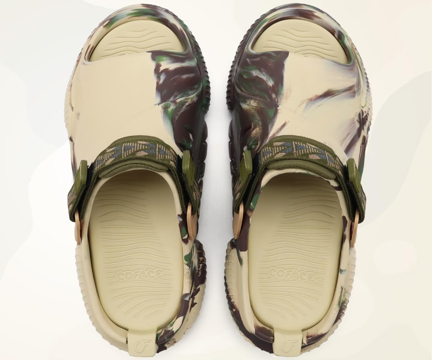 COFACE Męskie ortopedyczne sandały ulgowe Sabot Casual Plantar Size 40-48